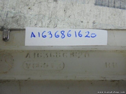 Estriberas taloneras acero trasero derecho Mercedes-Benz M-Klasse A1636861620