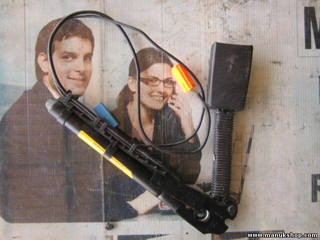 Cierre cinturon de seguridad delantero derecho Land Rover 6G9N61208CE 391620416 