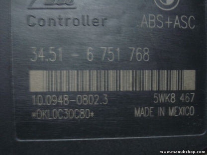 Unidad hidráulica del ABS BMW E46 34516751767 34516751768 10020402544 5WK8467