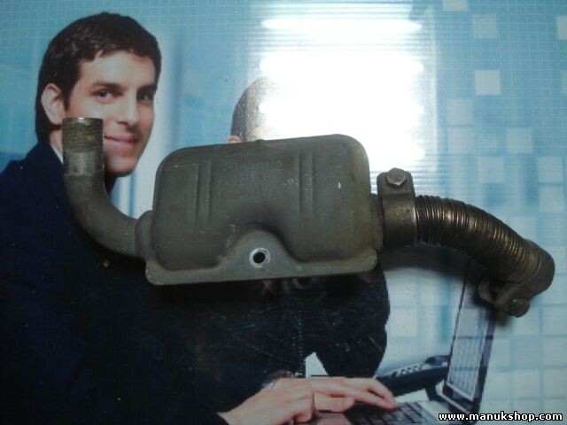 De escape del silenciador Calentador Audi Webasto 22396B