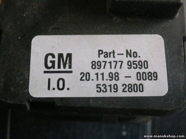 Conmutador de luces Opel 85 KW, 116 PS 8971779590 897177 9590 53192800 5319 2800