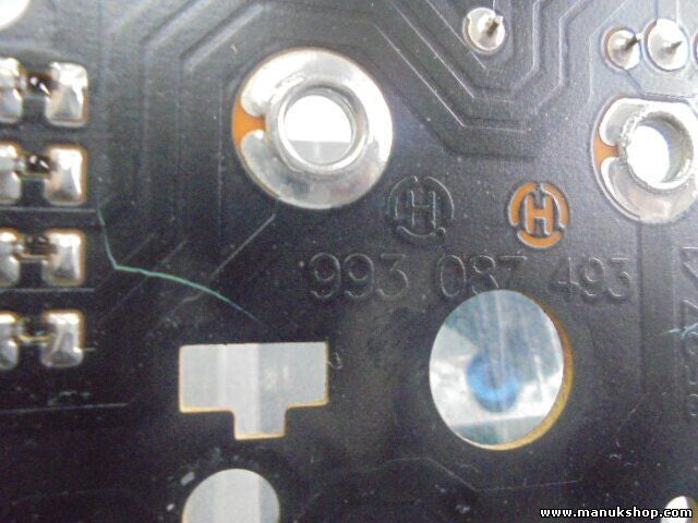 Diagrama del indicador de velocidad Audi 80 90 B3 B4 VDO 993087493 993 087 493