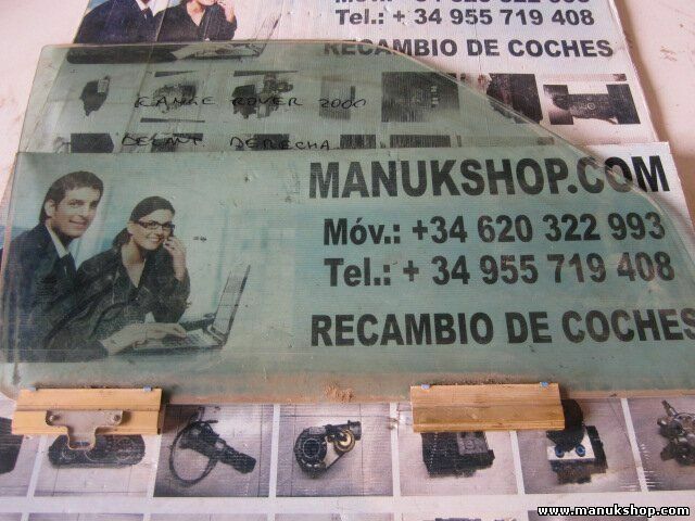 Vetro porta anteriore destra Range Rover 2000 43R00003 DOT17M24AS2 E11