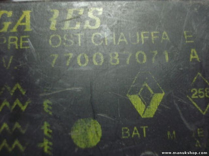 Recocido controlador Glow relé enchufe Renault Megane TRMF NAGARES 7700870715A