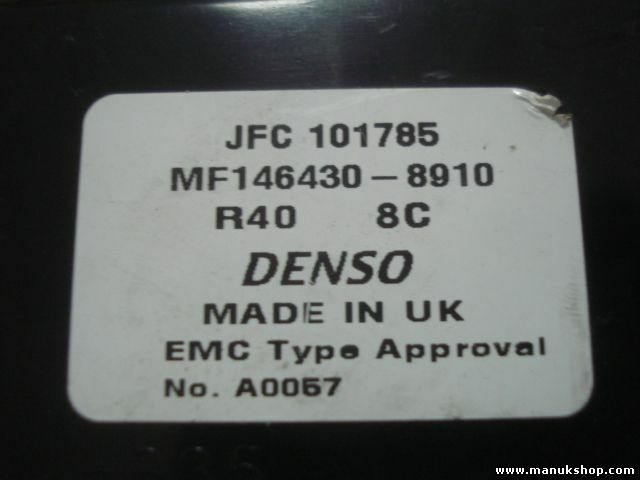 Control de la calefacción Rover 75 MF1464307226 DENSO JFC101785 