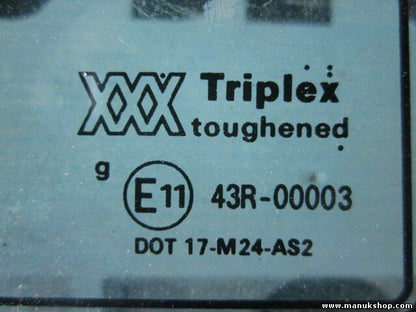 Triángulo Cristal de la puerta trasero izquierdo Land Rover Discovery I 43R00003