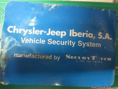 Relé Chrysler Jeep Iberia