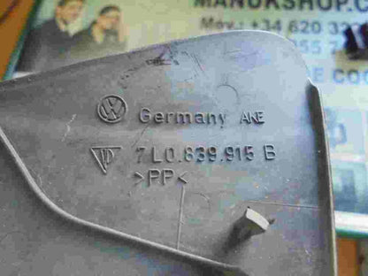 Cubierta de la puerta trasera izquierda Porsche Cayenne Año 2008 3.6 7L0839915B