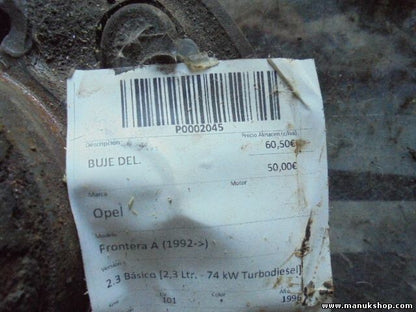 Mangueta buje delantera derecha izquierda Opel Frontera A 1992 2.3