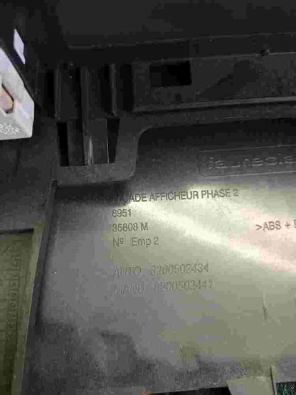 Pantalla del salpicadero Renault Megane 2 8200502434 8200 502 434 8200502441