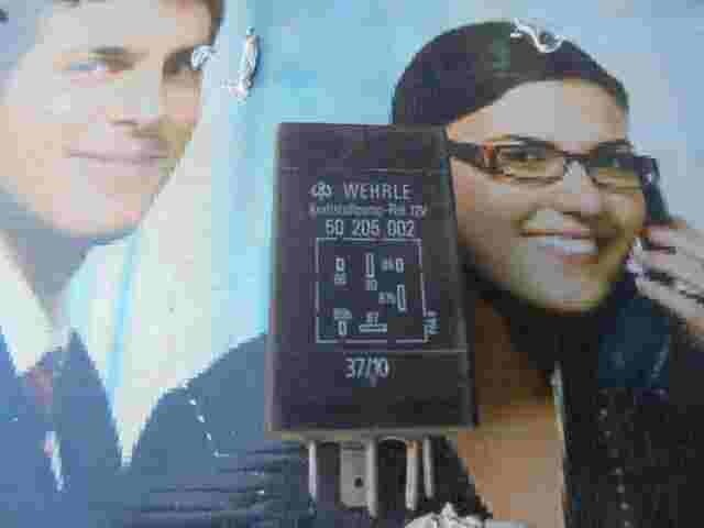 Relè pompa carburante Opel WEHRLE 50205002 50 205 002 12V