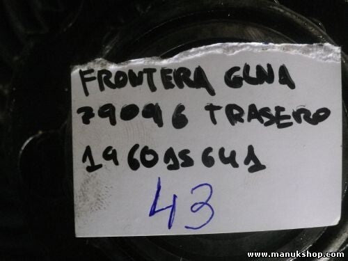Grupo Diferencial Trasero Opel Frontera B 2.2 79096 196015641 piñón 43