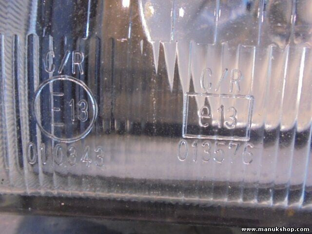 Faro delantero izquierdo Mitsubishi Pajero 11037746 010343 C/Re13013576 HC/R