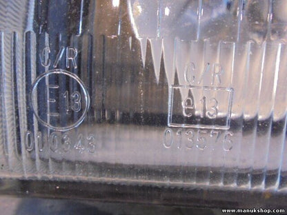 Faro delantero izquierdo Mitsubishi Pajero 11037746 010343 C/Re13013576 HC/R