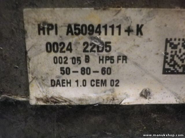 Bomba de dirección Citroen C4 PSA 9657613580 A5094111K A5094111-K