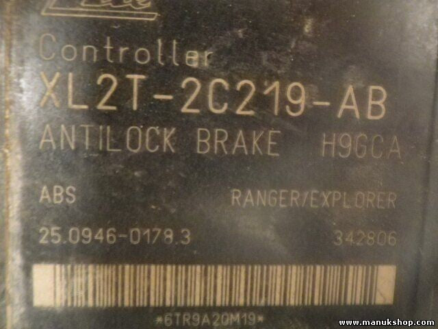 Unidad hidráulica del ABS Ford Explorer XL2T2C219AB 25094601783 XL242C346AB