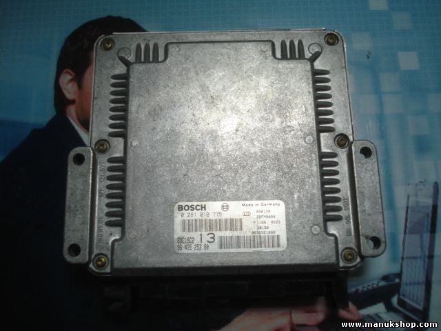 Centralita del motor Peugeot 406 HDI 9643525380 96 435 253 80 0281010775