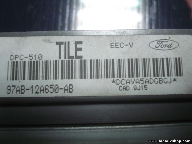 Centralita del motor Ford Escort VII TILE DPC-510 97AB-12A650 -AB 97AB12A650AB