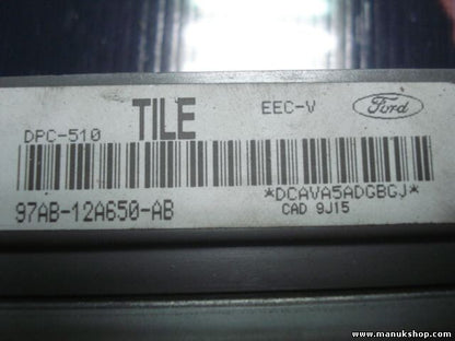 Centralita del motor Ford Escort VII TILE DPC-510 97AB-12A650 -AB 97AB12A650AB