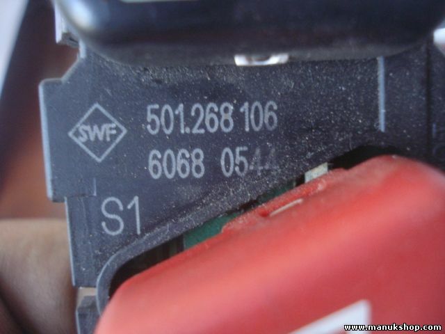 Interruptor de emergencia Mercedes-Benz W 202 2028207810 501268395 52691374