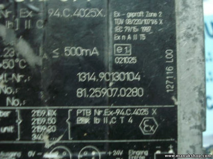 Regulador de voltaje MAN VDO AG D-78052 EX-94.C.4025X 1314.90130104 81259070280