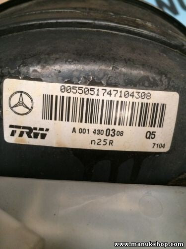 Servofreno Mercedes-Benz Sprinter A0014300308 Q5 A 001 430 03 08 Q5 TRW n25R 710
