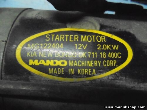 Arranque Kia MG122404 OK71118400C 0K71118400C R20118400 0K71F18400B 0K71118400