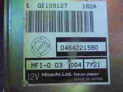 Centralita Fiat Marea Bravo Brava 0464221580 EGE109127 E GE109127 Hitachi MFI003