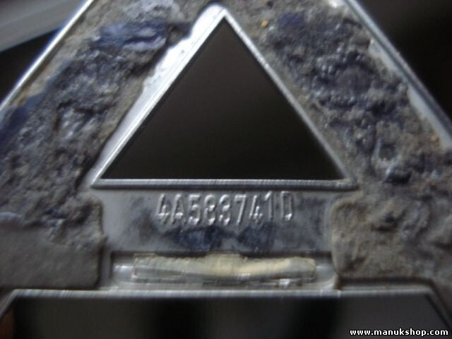 Emblema trasero Audi A 6 cm 4A5837410D 4A583741D