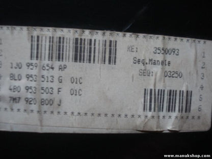 Cuadro de instrumentos Seat Alhambra 1.9 TDI 7M7920800J YM2110849BKD VDO