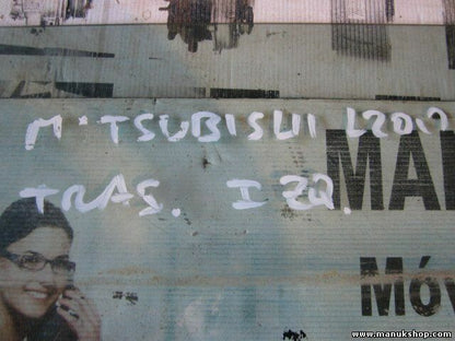 Cristal de la puerta trasero izquierdo Mitsubishi L200 43R002086 DOT207 M173 AS2