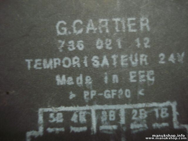 Relé del limpiaparabrisas Renault Magnum Premium 73602112 736 021 12 G.CARTIER