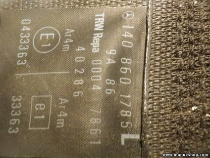 Cinturón de seguridad trasero izquierdo Mercedes-Benz W140 1408601785L