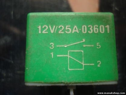 Relé Cartier Citroen Jumpy 12V 25A 03601 12V/25A 03601 12V/25A 03.601