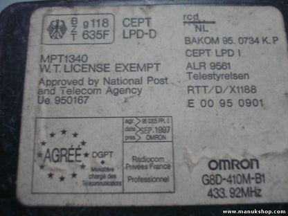 Centralita Mitsubishi Galant MR238022 OmROn G8D410MB1 G8D410MB2 950734KP