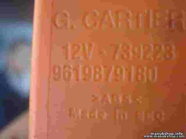 Rear window relé del desempañador Peugeot G.CARTIER 739223 9619879180