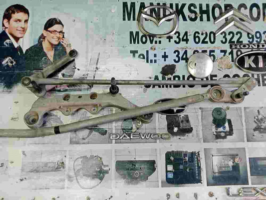 Motor del limpiaparabrisas varillaje delantero Audi Q7 4L1955023D 4L1 955 023 D