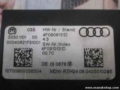 Unidad de control EZS contacto llave Audi A6 4F 4F0909131D 4F0910131D 0425010295