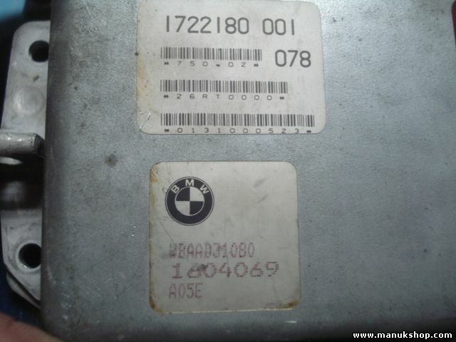 Centralina BMW E30 1604069 WBAAD31080 1722180001 1722180 001 BOSCH 0261200163