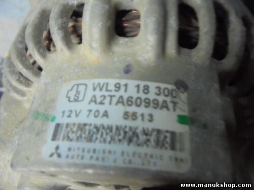 Alternador Ford Ranger Mazda B-Serie WL9118300 WL91 18 300 A2TA6099AT 12V 70A