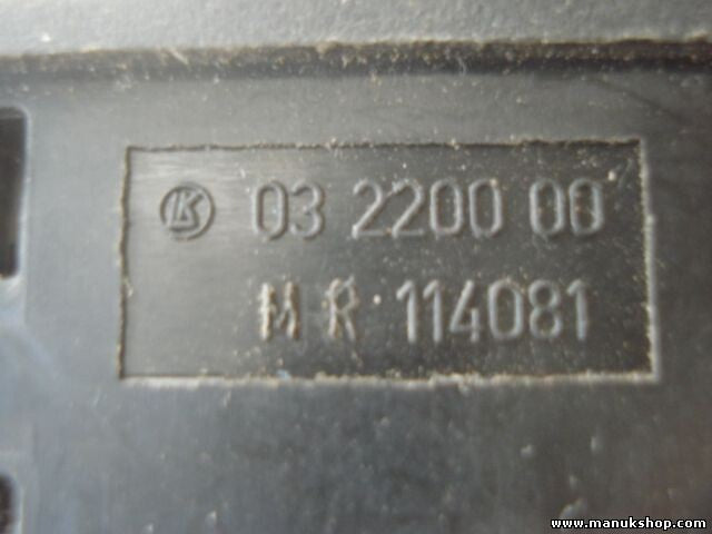 MANDO RETROVISOR Mitsubishi Carisma BJ.98-05 MR114081 03220000