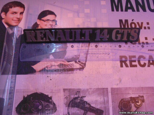 Anagrama Emblema  RENAULT 14 GTS 7702108208 04876