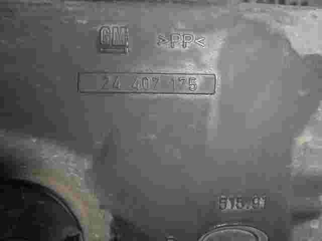 Faro antiniebla delantero derecho Opel Zafira 1999-2005 GM 24407175 24 407 175