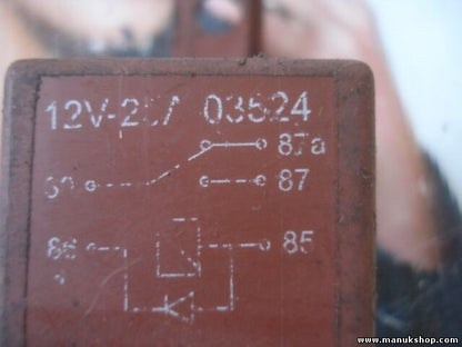 Relé Renault Clio G. Cartier 03524 12V-25A