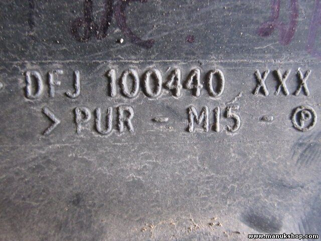 Moldura aleta izquierda Land Rover Discovery II LJ, LT 2.5 Td5 4x4 DFJ100440