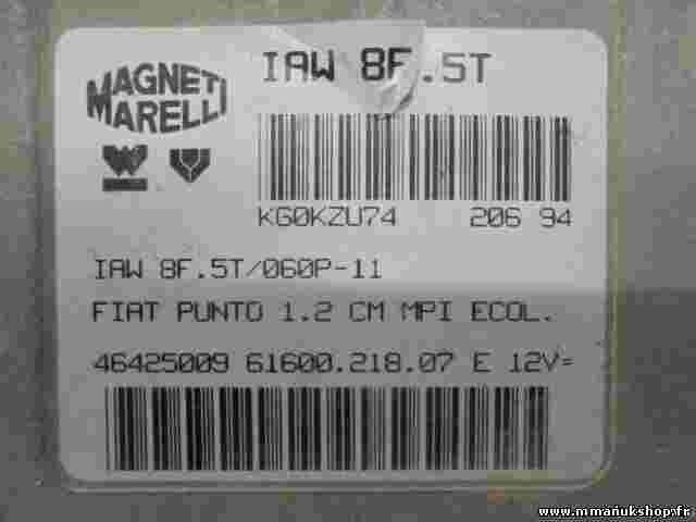 Centralina modulo base Fiat Stilo 1.2 16V 46425009 6160021807 IAW8F5T