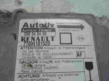 Sensor de impacto de airbag  Renault Megane(AF)  7700418152D 550548400