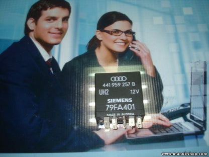 Elevalunas relé Audi 100 Coupe Cabrio Nr. 329 SIEMENS 441959257B 441 959 257 B 