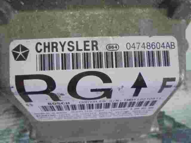 Sensor de impacto de airbag Chrysler Voyager II RG 04748604AB BOSCH 0285001466