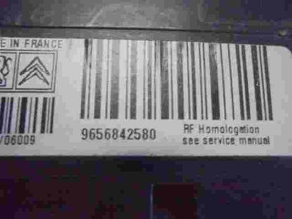 Unità di controllo pressione pneumatici Citroen 9656842580 S120231200C